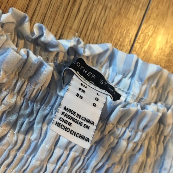 2/$20 Smocked off shoulder top - Picture 3 of 3